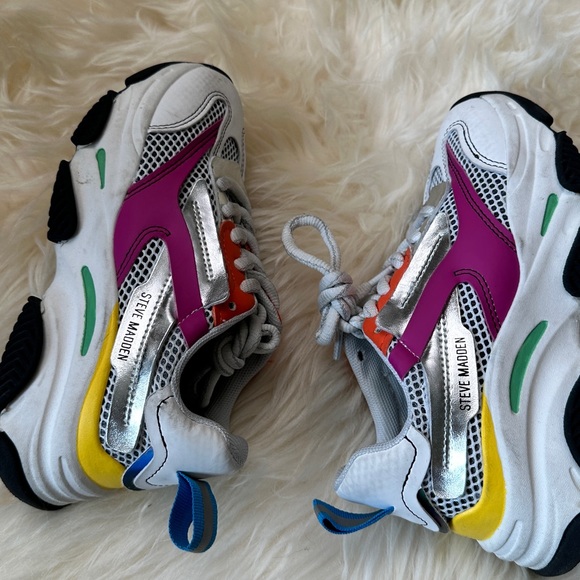 Steve Madden JPOSSESS BRIGHT MULTI sneakers - Picture 5 of 9